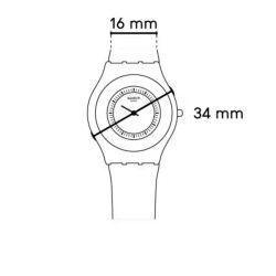 Cinturino Originale Swatch BLAUMANN ASFN123C | De Wrachien Gioielli