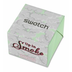 Orologio Swatch BIG BOLD UP IN SMOKE SB03Z103 |De Wrachien Gioielli