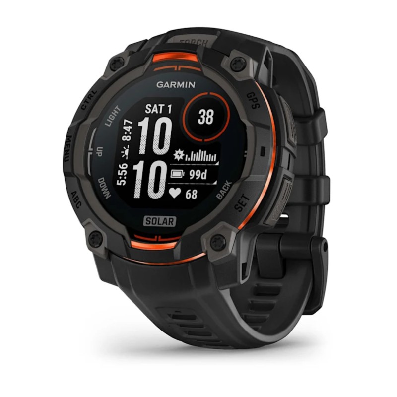 Orologio Garmin INSTINCT 3 SOLAR 45mm 010-02934-00 | De Wrachien Gioielli