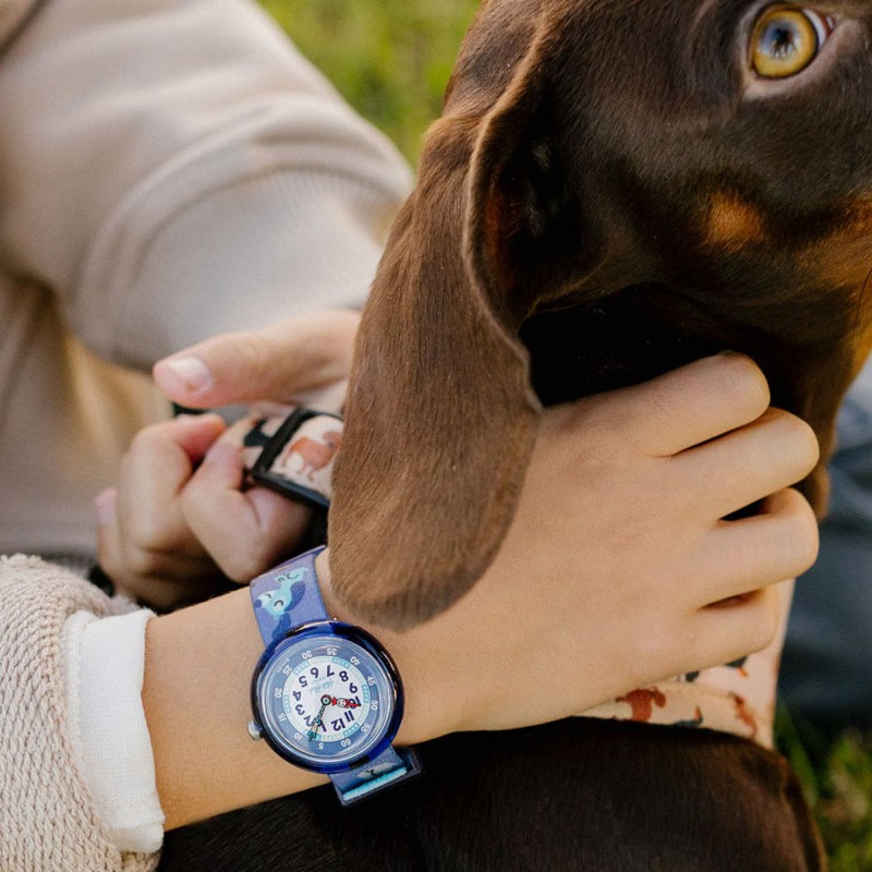 Orologio Flik Flak CUTIE PUPPY FBNP237  | Wrachien Gioielli