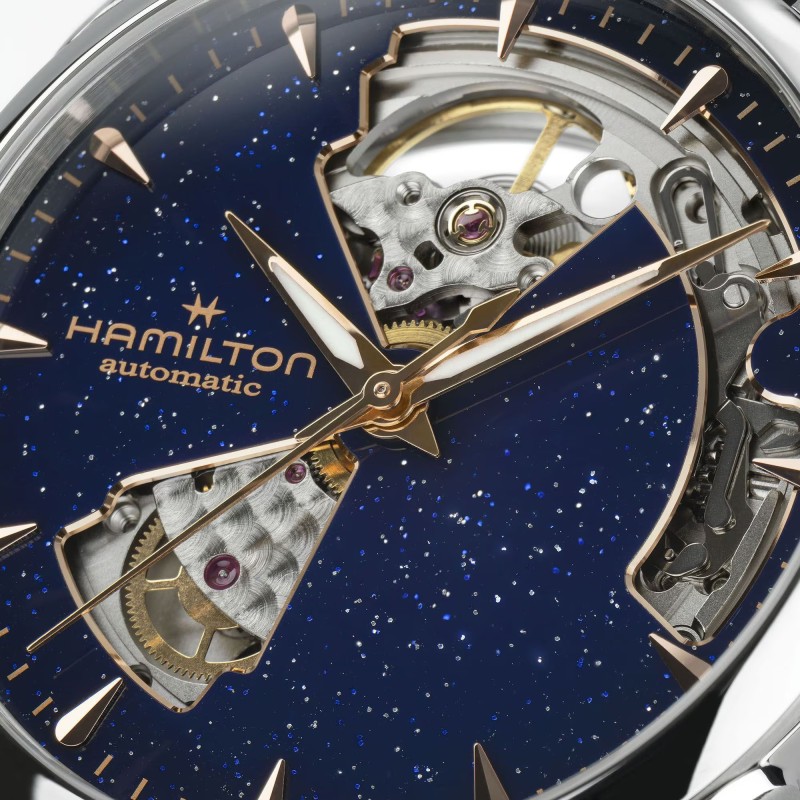 Orologio Hamilton JAZZMASTER OPEN HEART AUTO H32215642| De Wrachien Gioielli