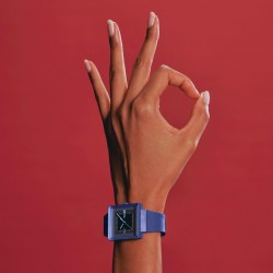 Orologio Swatch SQUARELY BLACKLIGHT SO34N700 | De Wrachien Gioielli