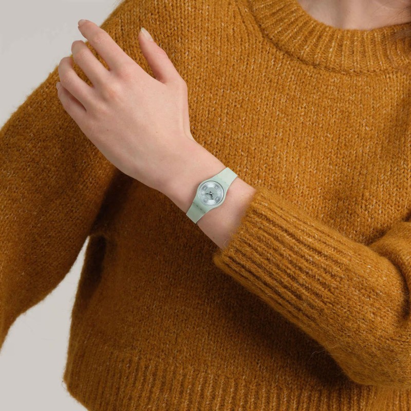 Orologio Swatch Original Lady SERENITY OF SAGE LG131 | De Wrachien Gioielli