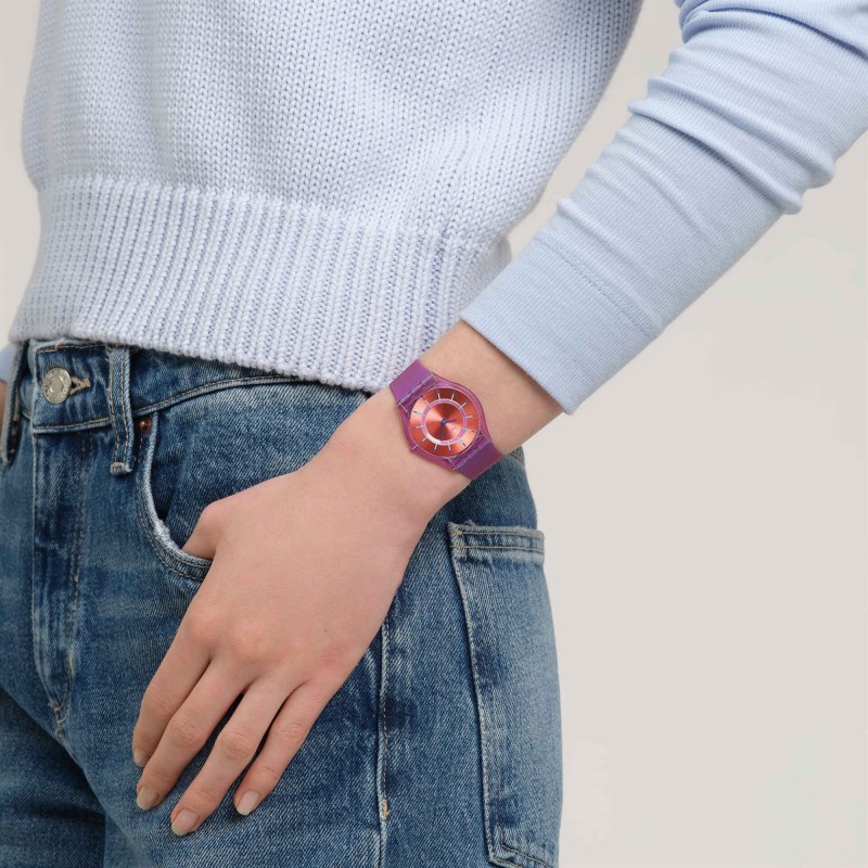 Orologio Swatch Skin SWEET STRABERRY DREAM SS08V108| De Wrachien Gioielli