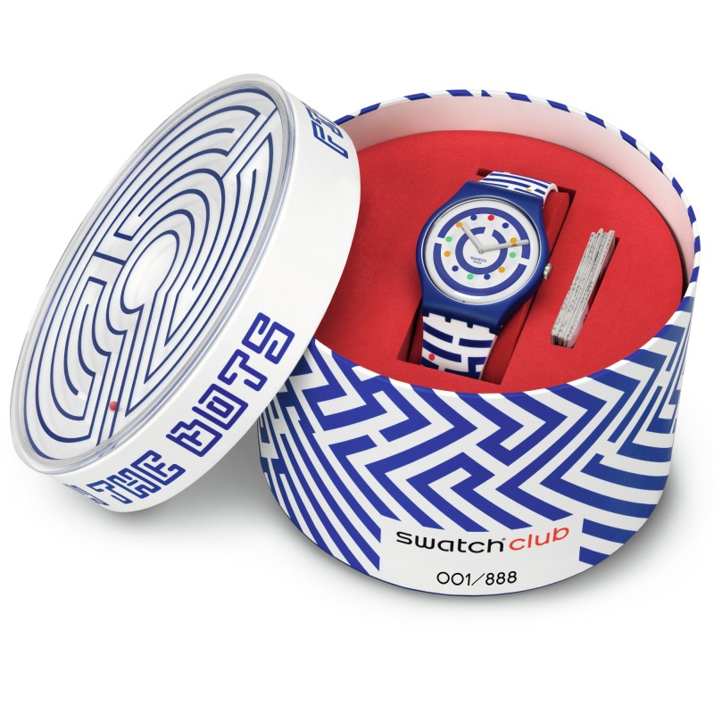 Orologio Swatch New Gent FIND YOUR WAY SUOZ278QS | De Wrachien Gioielli