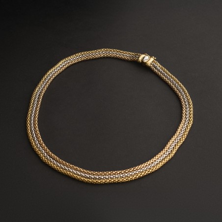 Collana Fope in oro| De Wrachien Gioielli