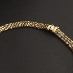 Collana Fope in oro| De Wrachien Gioielli