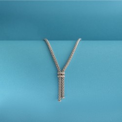 Collana Fope in oro e diamanti | De Wrachien Gioielli