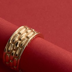 Anello Fope in oro | De Wrachien Gioielli