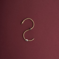 Bracciale Fope in oro e diamanti| De Wrachien Gioielli