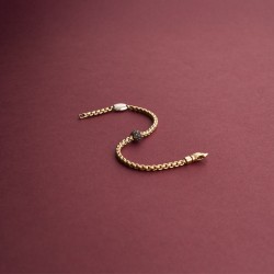 Bracciale Fope in oro e diamanti| De Wrachien Gioielli