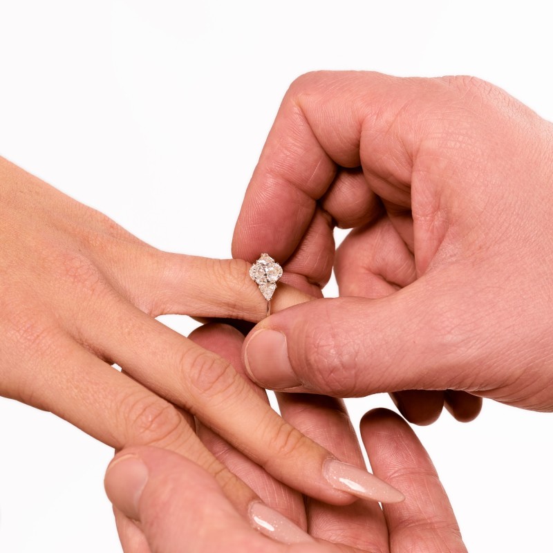 Anello De Wrachien 1925 in oro e diamanti | De Wrachien Gioielli