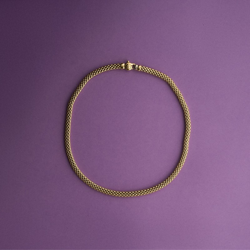 Collana Fope in oro| De Wrachien Gioielli