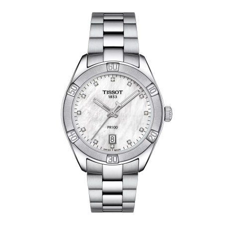 Orologio TISSOT PR 100 SPORT CHIC  38mm T101.910.11.116.00 | De Wrachien Gioielli