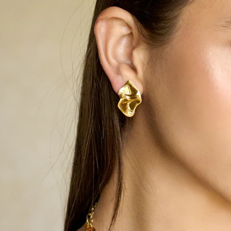 Orecchini Rosso Prezioso EUPHORIA in argento | De Wrachien Gioielli