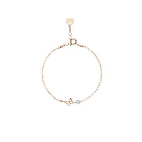 Bracciale in argento e pietre Semino d'Amore | De Wrachien Gioielli