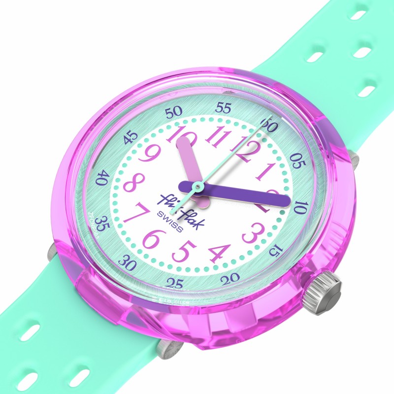 Orologio FLIK FLAK FIZZ IN MINT FCNP003 | Gioielleria De Wrachien