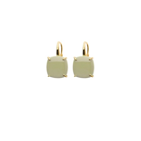 Orecchini Rosso Prezioso in argento e legno d'ulivo | De Wrachien Gioielli