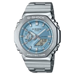 Orologio G-Shock OCTAGONAL METAL COVER GM-2110D-2A | De Wrachien Gioielli