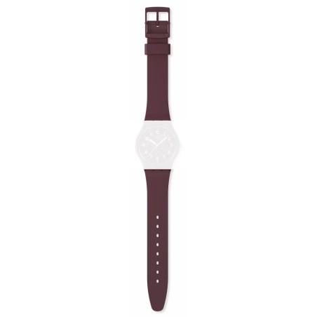 Cinturino Originale Swatch Original Gent THRU THE CROWN GLASS ASO28R115 | De Wrachien Gioielli