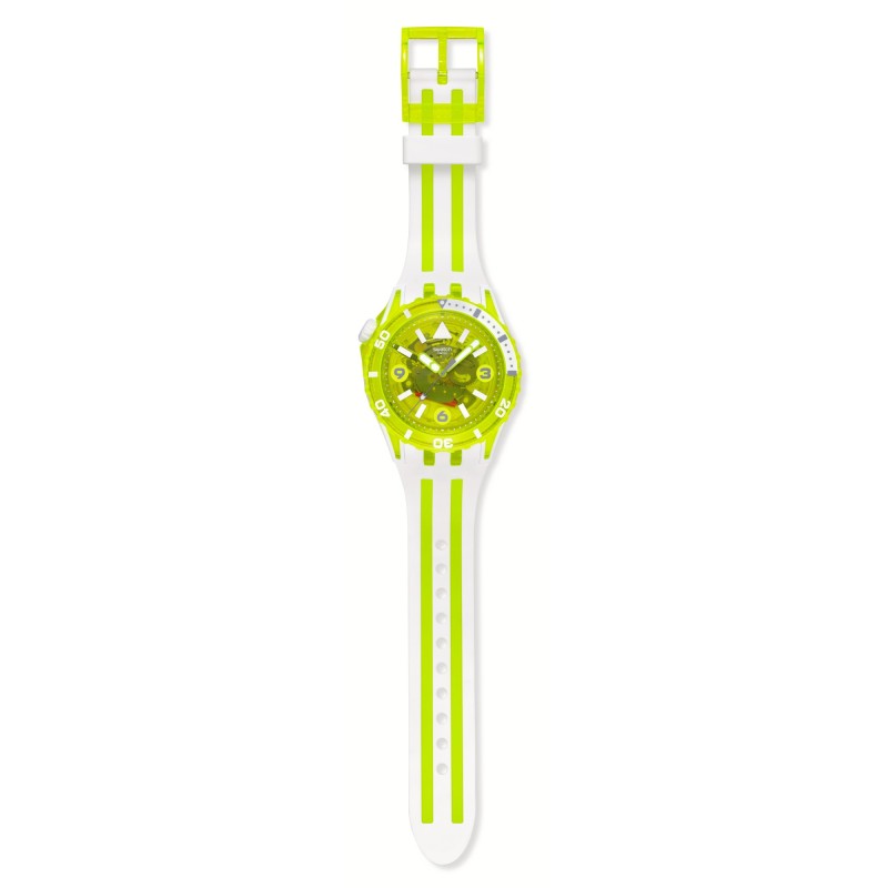 Orologio Swatch Scuba EGG YOLK SSCU09J100 | De Wrachien Gioielli