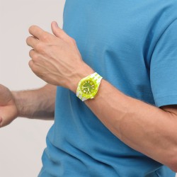 Orologio Swatch Scuba EGG YOLK SSCU09J100 | De Wrachien Gioielli