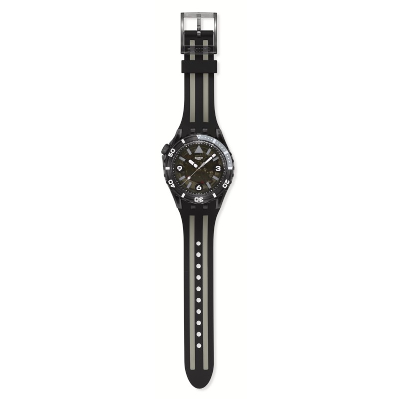 Orologio Swatch Scuba BLACK SEA NETTLE SSCU09B100 | De Wrachien Gioielli
