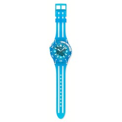 Orologio Swatch Scuba BLUE FIRE SSCU09S100 | De Wrachien Gioielli