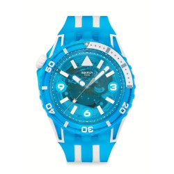 Orologio Swatch Scuba BLUE FIRE SSCU09S100 | De Wrachien Gioielli