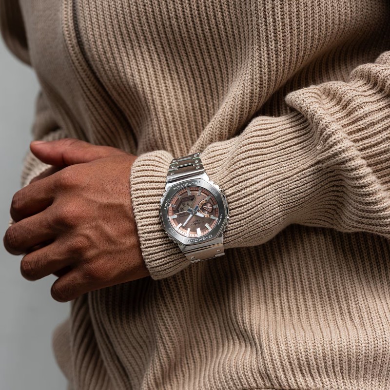 Orologio G-Shock OCTAGONAL METAL  GM-B2100AD-5A | De Wrachien Gioielli