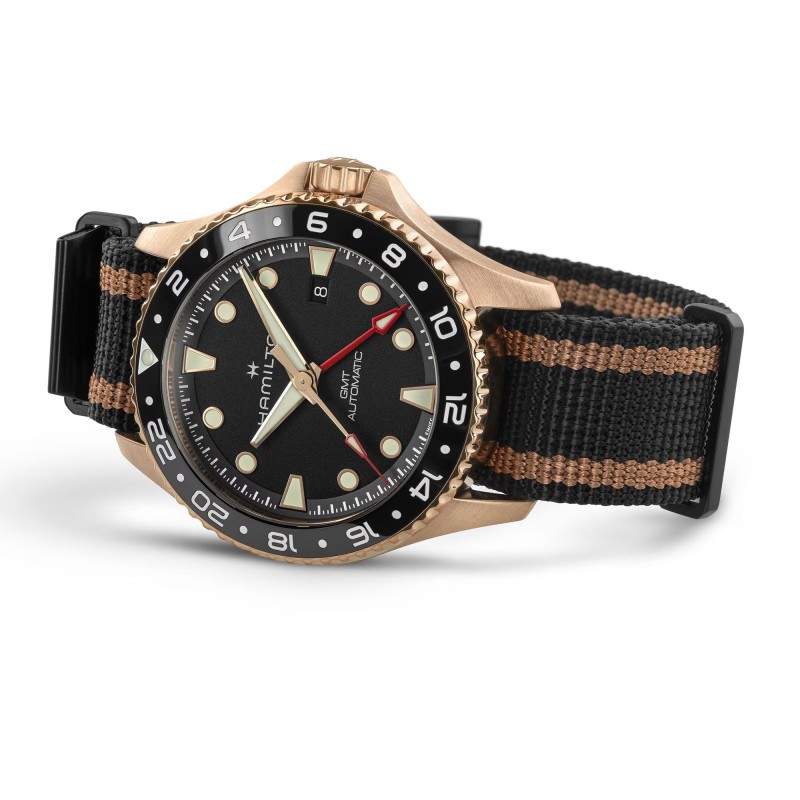 Orologio Hamilton KHAKI NAVY SCUBA AUTO 43mm H82565930 | De Wrachien Gioielli