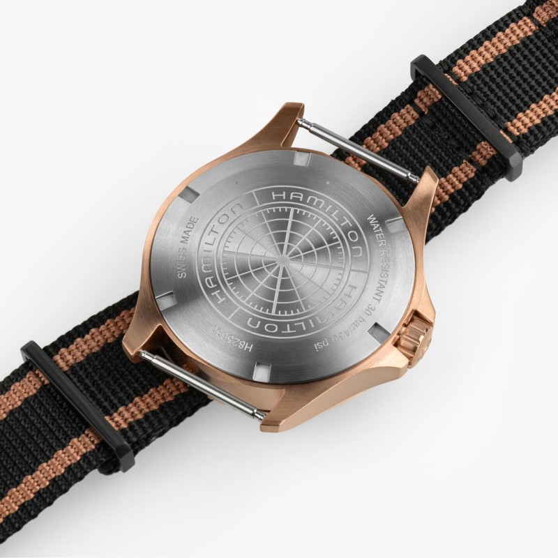 Orologio Hamilton KHAKI NAVY SCUBA AUTO 43mm H82565930 | De Wrachien Gioielli