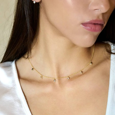 Collana in oro e argento Semino d'Amore | De Wrachien Gioielli