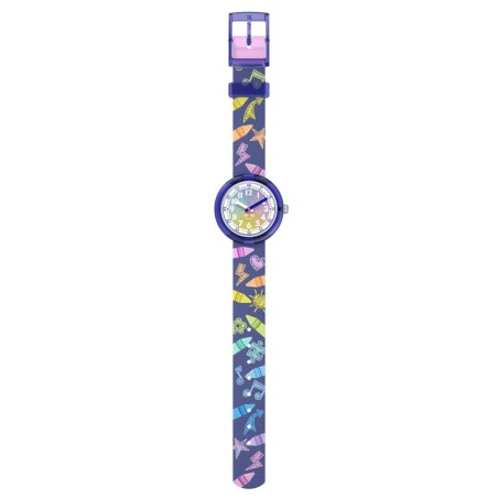 Orologio Flik Flak RAINBOW CRAYONS FPNP173 | Wrachien Gioielli