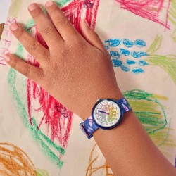 Orologio Flik Flak RAINBOW CRAYONS FPNP173 | Wrachien Gioielli