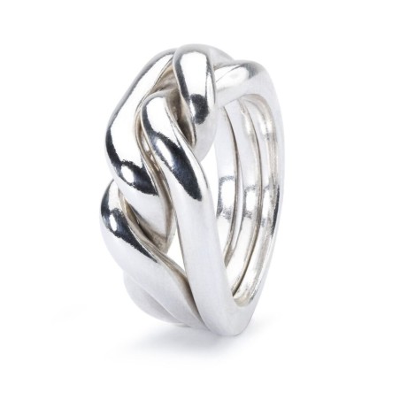 Anello Trollbeads in argento | De Wrachien Gioielli
