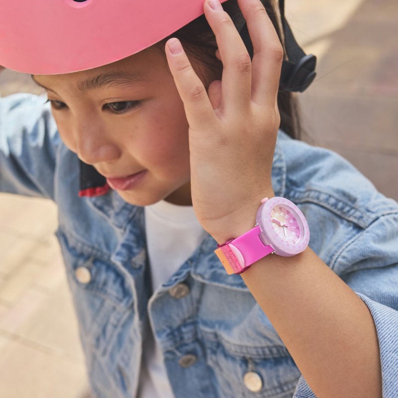 Orologio Flik Flak FUZE IN PINK FCSP130 | De Wrachien Gioielli