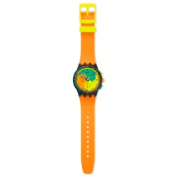 Orologio Swatch SWATCH NEON SIGNAL FLAG SUSB422 | De Wrachien Gioielli