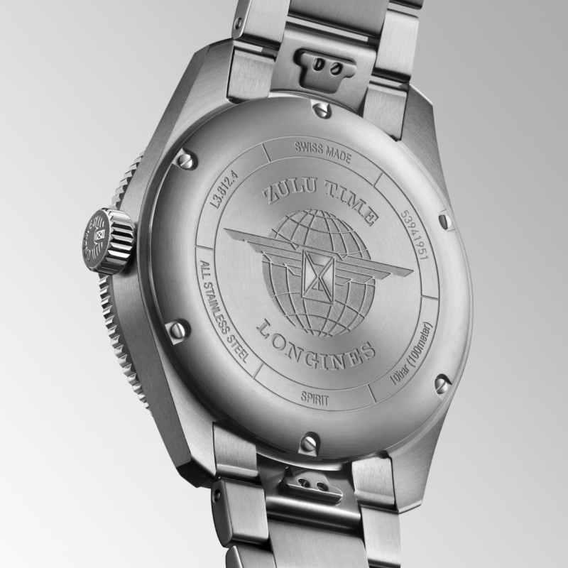 Orologio Longines Spirit Zulu L3.812.4.63.6 | De Wrachien Gioielli