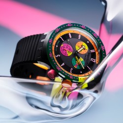Orologio Swatch SWATCH NEON SEPPIA SB02B104 | De Wrachien Gioielli