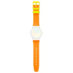 Cinturino Originale Swatch SWATCH NEON SIGNAL FLAG ASUSB422| De Wrachien Gioielli