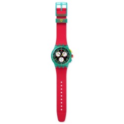 Orologio Swatch SWATCH NEON EMERALD CHRONO PAY! SUSG102-6000 | De Wrachien Gioielli