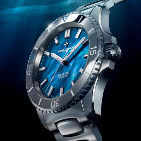 Orologio Venezianico NEREIDE TUNGSTENO 3121541C | Gioielleria De Wrachien