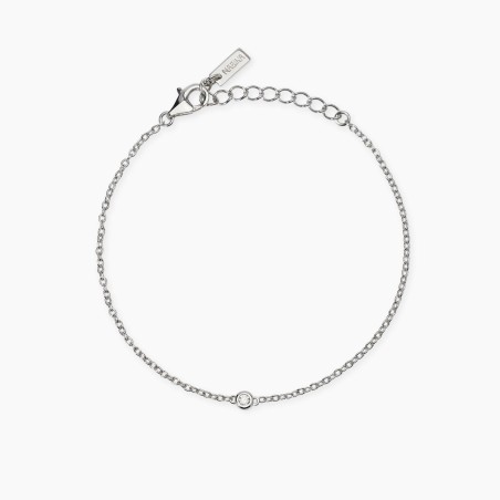 Bracciale Mabina in argento con diamanti lab-grown | De Wrachien Gioielli