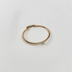 Bracciale in oro con diamanti Crivelli | De Wrachien Gioielli