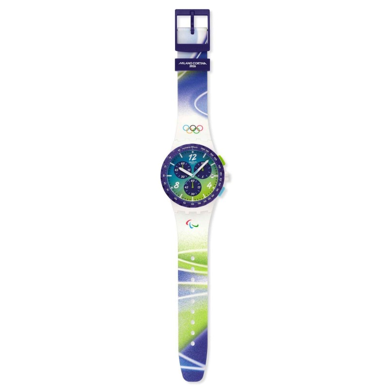 Orologio Swatch SWATCH SNOWY SLOPES SUSZ403 | De Wrachien Gioielli