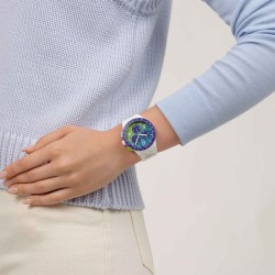 Orologio Swatch SWATCH SNOWY SLOPES SUSZ403 | De Wrachien Gioielli