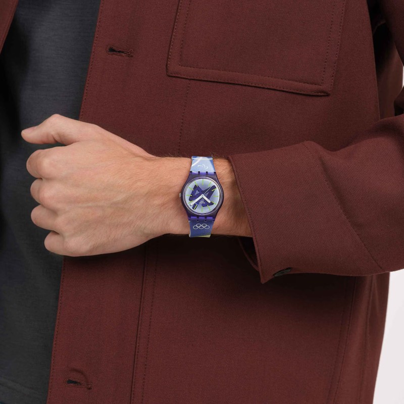 Orologio Swatch CHASING PEAKS SO28Z135 |De Wrachien Gioielli