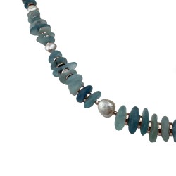 Collana GEMMARIUM con Ematite | De Wrachien Gioielli