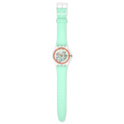 Orologio Swatch New Gent SWEETLY MINT PAY! SO29K120-6000 | De Wrachien Gioielli